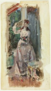 Roh balkónu od Alfred Emile Stevens