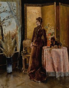 Sníh. od Alfred Emile Stevens
