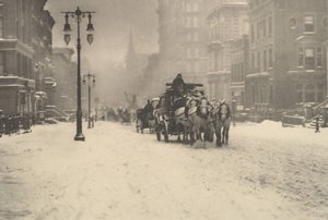 Ponurý den, kolem roku 1897 (hlubotisk) od Alfred Stieglitz
