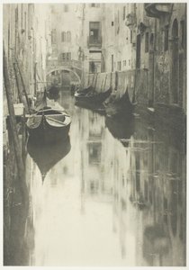 Benátský kanál od Alfred Stieglitz