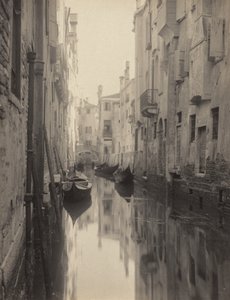 Benátská ulice od Alfred Stieglitz