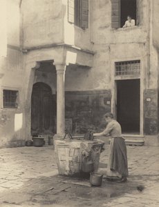 Benátská studna od Alfred Stieglitz