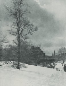 Zimní obloha – Central Park od Alfred Stieglitz