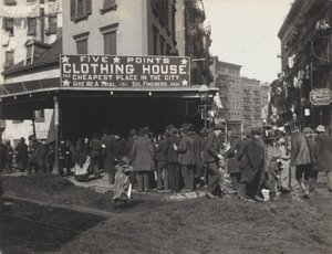 Five Points, New York od Alfred Stieglitz