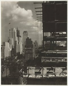 Z mého okna na americkém místě na severu od Alfred Stieglitz