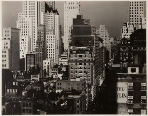 Z mého okna na americkém místě, sever, 193031. od Alfred Stieglitz