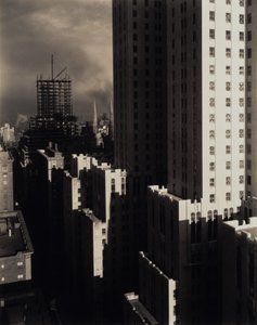 Z mého okna v Sheltonu, západ od Alfred Stieglitz