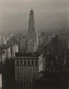 Z budovy The Shelton v New Yorku, 30. patro – pohled na sever od Alfred Stieglitz