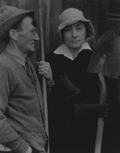 Georgia O’Keeffeová a Donald Davidson od Alfred Stieglitz