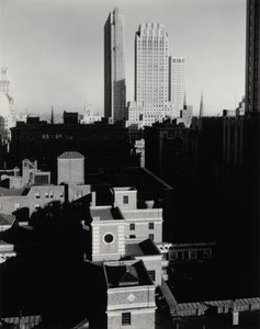 New York z pohledu Sheltonu od Alfred Stieglitz