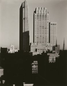 New York ze Sheltonu od Alfred Stieglitz