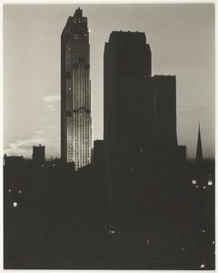 New York z Sheltonu, 1935. od Alfred Stieglitz