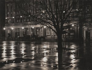 Noc - New York od Alfred Stieglitz