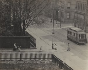 Nedělní odpoledne – pohled z mého okna na adrese 1111 Madison Avenue směrem na jih od Alfred Stieglitz