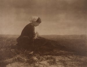 The Net Mender, 1894. od Alfred Stieglitz