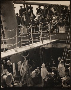 The Steerage, 1907, vytištěno v roce 1913 nebo dříve. od Alfred Stieglitz
