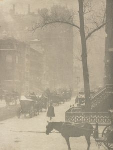 Ulice, Design pro plakát (hlubotisk) od Alfred Stieglitz