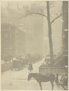 Ulice, Pátá Avenue od Alfred Stieglitz