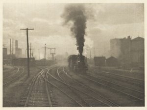 XIII. The Hand of Man, neg. 1902; tisk 1911 (hlubotisk na papíře) od Alfred Stieglitz