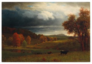 Podzimní krajina: Catskills od Alfred Thompson Bricher