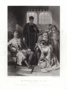 hraběnka Isabelle z Croye od Alfred W. Elmore