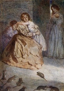 Mor krys během obléhání Lucknow, indická vzpoura, 1857 od Alfred Wallis Mills