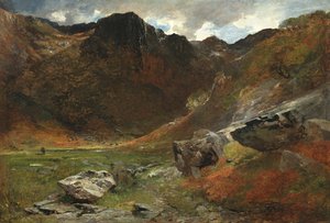 Marshy Glen z přírody od Alfred William Hunt