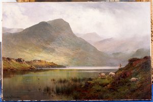 Loch Ness od Alfred de Breanski