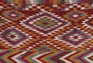 Koberec z údolí Mzab (vlna) (detail)