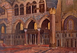 Mešita Al-Fath, hospoda. 1949. od Alhusain Fawzy