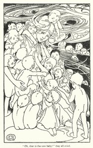 Ilustrace k filmu The Water-Babies od Charlese Kingsleyho (litografie)