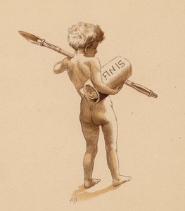 Finis (barevná litografie)