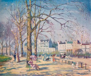 Jaro v Hyde Parku, c1910 od Alice Maud Fanner