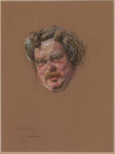 Gilbert K. Chesterton od Alice Pike Barney