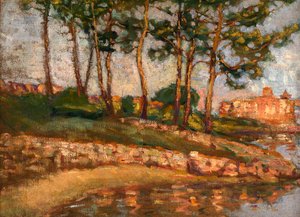 V jižní Francii, ca. 1905-1906. od Alice Pike Barney
