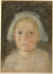 Drobná bílá čepice od Alice Pike Barney