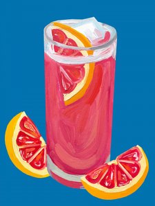 Koktejl z růžového grapefruitu od Alice Straker