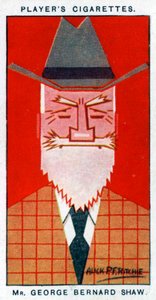 George Bernard Shaw , irský dramatik, 1926. od Alick P. F. Ritchie