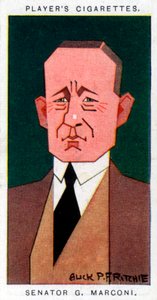 Guglielmo Marconi, italský vynálezce, 1926.