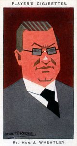 John Wheatley , skotský politik, 1926. od Alick P. F. Ritchie