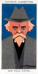 Sir Hall Caine , britský romanopisec, 1926 od Alick P. F. Ritchie
