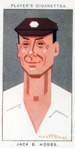 Sir Jack Hobbs , britský hráč kriketu, 1926 od Alick P. F. Ritchie
