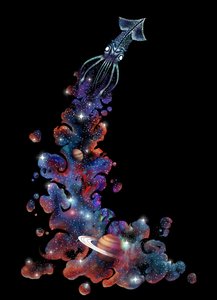 Kosmická vesmírná chobotnice od Alirıza ÇAKIR