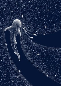 Kosmická cesta žraloka velrybího od Alirıza ÇAKIR