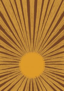 Teplý retro sunburst od Aliya Putrus