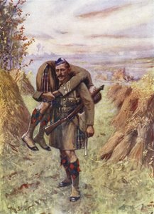 Vojín Ross Tollerton vyhrál Viktoriin kříž od Allan (after) Stewart