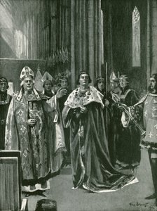 Uznání při korunovaci Jindřicha VII., neděle 30. října. od Allan (after) Stewart