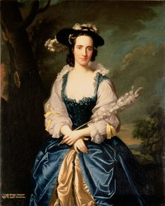 Portrét Lady Mary Stewart, manželky Kennetha Mackenzieho, lorda Fortrose, 1749