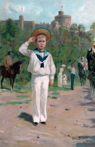 Edward, princ z Walesu, zdravící barvy, 1902