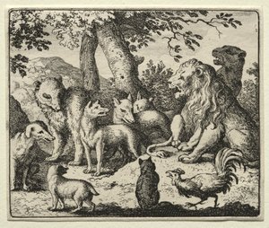 Reynard the Fox: Reynard se osvobozuje. od Allart van Everdingen